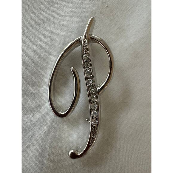 Six 6 Vintage Brooches Pins-Monet-AAi-Others-Rhinestone-Gold Tone-Silver Tone - Picture 12 of 12